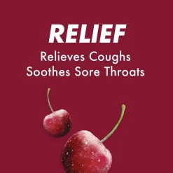 Hot Triple Action Cough Drops - Cherry (30/Bag, 12 Bags/Box) Emergency Response