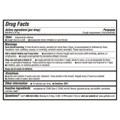 Hot Triple Action Cough Drops - Cherry (30/Bag, 12 Bags/Box) Emergency Response