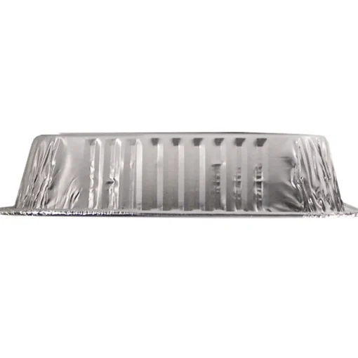 Outlet 4048-35-500 7.88 in. x 7.88 in. x 1.31 in. Aluminum 8 in. Square Cake Pan - Silver (500/Carton) Tabletop And Serveware