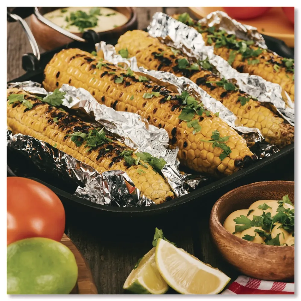 Discount HFA 59100 9 in. x 10.75 in. 55 Gauge Interfolded Foil Sheets (3000/Carton) Tabletop And Serveware