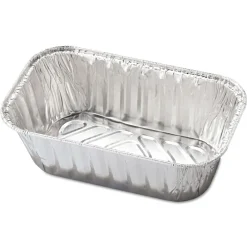 HFA 31730 5.72 in. x 3.31 in. x 2.03 in. 1 lbs. Capacity Aluminum Baking Pan (200/Carton) Tabletop And Serveware
