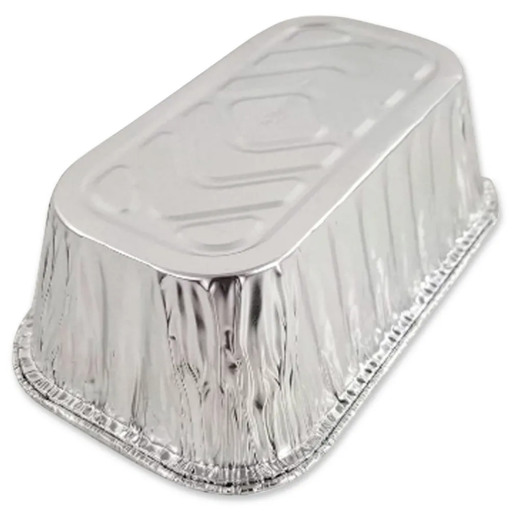 HFA 31730 5.72 in. x 3.31 in. x 2.03 in. 1 lbs. Capacity Aluminum Baking Pan (200/Carton) Tabletop And Serveware