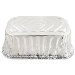 HFA 31730 5.72 in. x 3.31 in. x 2.03 in. 1 lbs. Capacity Aluminum Baking Pan (200/Carton) Tabletop And Serveware