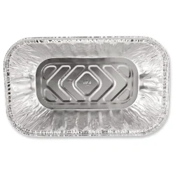 HFA 31730 5.72 in. x 3.31 in. x 2.03 in. 1 lbs. Capacity Aluminum Baking Pan (200/Carton) Tabletop And Serveware
