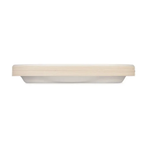 Outlet ECOSAVE 6.75 in. Diameter Plate Sugarcane Tableware - White (12/Carton) Tabletop And Serveware