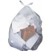 Discount 43 in. x 47 in. 0.7 mil 55 gal. Linear Low-Density Can Liners - Clear (100/Carton) Trash & Waste Bins