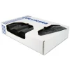 38 in. x 58 in. 1.7 mil 60 gal. Flat Pack X-Liner Reprocessed Liners - Black (100/Carton) Cleaning & Janitorial Supplies
