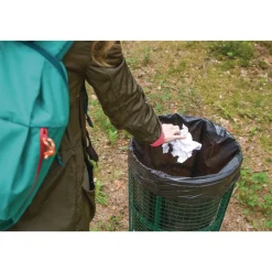 New X8046QK 45 Gallon 2 mil 40 in. x 46 in. Low-Density Repro Can Liners - Black (100/Carton) Cleaning & Janitorial Supplies