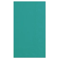 Dinner Napkins 2-Ply 15 x 17 Teal (1000/Carton) Paper & Dispensers