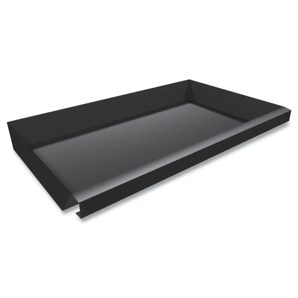 Online 24.75 in. W x 14.75 in. D x 3 in. H Center Drawer with Core Removable Locks - Charcoal Office Furniture & Lighting