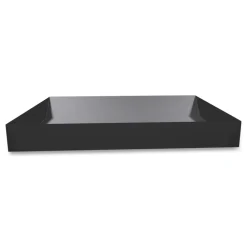 Online 24.75 in. W x 14.75 in. D x 3 in. H Center Drawer with Core Removable Locks - Charcoal Office Furniture & Lighting