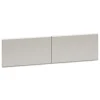 Outlet 30 in. x 15 in. 38000 Series Hutch Flipper Doors for 60 in. Open Shelf - Light Gray (2/Carton) Office Furniture & Lighting