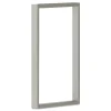 Online 14.25 in. x 20.5 in. Voi O-Leg Supports for Overhead Cabinet - Metallic Platinum Gray (2/Pack) Office Furniture & Lighting