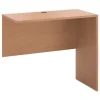 New 48 in. x 24 in. x 42 in. 10500 Series Standing Height Return Shell - Harvest Office Furniture & Lighting