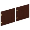 Best 17.87 x 14.83 Pair of Mod Laminate Doors for 72 in. W Mod Desk Hutch - Traditional Mahogany (2/Carton) Office Electronics & Batteries