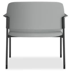 Outlet Accommodate Series 33.5 in. x 21.5 in. x 32.5 in. Bariatric Chair with Arms - Flint Seat/Back, Charblack Legs Office Furniture & Lighting