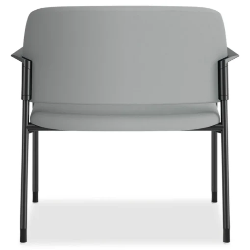 Outlet Accommodate Series 33.5 in. x 21.5 in. x 32.5 in. Bariatric Chair with Arms - Flint Seat/Back, Charblack Legs Office Furniture & Lighting