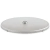 Best Arrange 26.82 in. x 26.82 in. x 1.42 in. Disc Shroud - Silver Office Furniture & Lighting