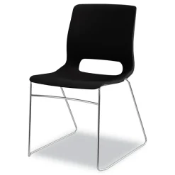 Best Between Seated-Height X-Base with 30 in. Diameter Between Round Table Top and Motivate High-Density Stacking Chair Bundle (4 Chairs/Carton) Office Furniture & Lighting
