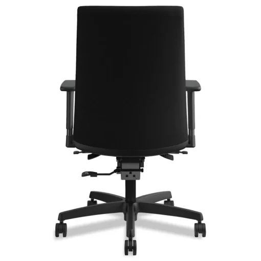 Best Ignition Series 17 in. to 22 in. Seat Height Supports Up to 300 lb Mid-Back Work Chair - Black Office Furniture & Lighting