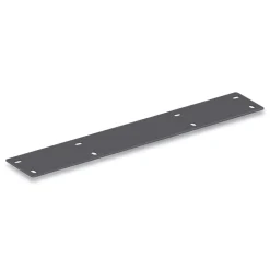 Discount Mod Flat Bracket to Join 24 in. Depth Worksurfaces to 30 in. Depth Worksurfaces to Create an L-Station - Graphite Office Furniture & Lighting