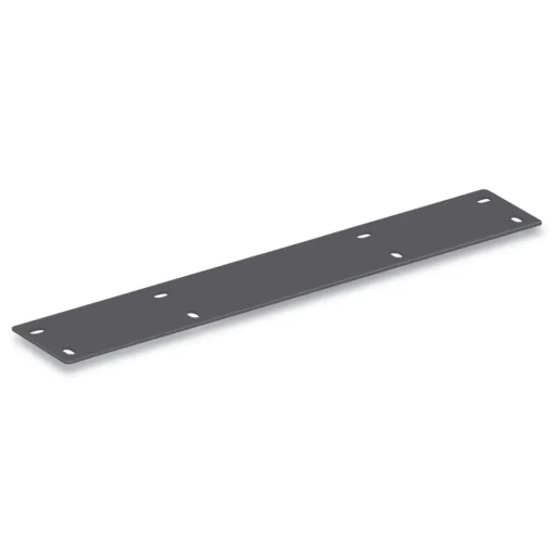 Discount Mod Flat Bracket to Join 24 in. Depth Worksurfaces to 30 in. Depth Worksurfaces to Create an L-Station - Graphite Office Furniture & Lighting