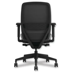 Hot Nucleus Series 16.63 to 21.13 Seat Height Recharge Task Chair - Frost Seat, Black Back, Black Base Office Furniture & Lighting