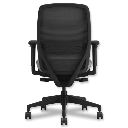 Hot Nucleus Series 16.63 to 21.13 Seat Height Recharge Task Chair - Frost Seat, Black Back, Black Base Office Furniture & Lighting