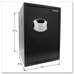 15 x 7.8 x 22 Digital Steel Security Safe with Drop Slot - Black Safes
