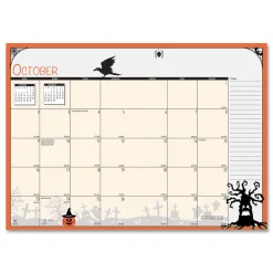 New 10 in. x 7 in. 12-Month (Jan to Dec) 2026 Seasonal Monthly Planner - Illustrated Seasons Artwork/Light Blue Cover Calendars & Planners