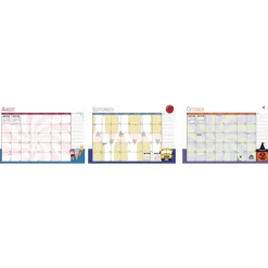 New 10 in. x 7 in. 12-Month (Jan to Dec) 2026 Seasonal Monthly Planner - Illustrated Seasons Artwork/Light Blue Cover Calendars & Planners