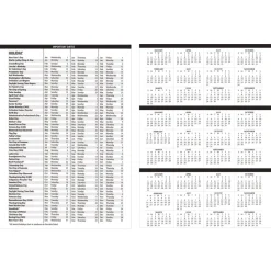 New 10 in. x 7 in. 12-Month (Jan to Dec) 2026 Seasonal Monthly Planner - Illustrated Seasons Artwork/Light Blue Cover Calendars & Planners