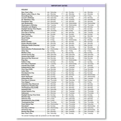 New 9 in. x 7 in. 12-Month (Jan-Dec 2026) Recycled Wild Flower Weekly/Monthly Planner - Gray/White/Purple Cover Calendars & Planners