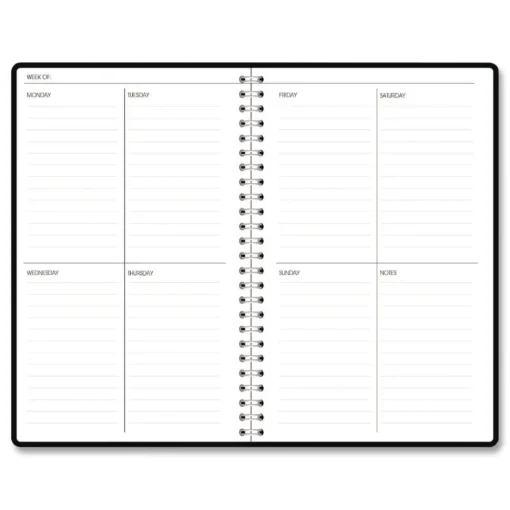 Online Recycled Non-Dated Monthly/Weekly 70-fts Stripes Planner - Multicolor Cover Paper & Printables