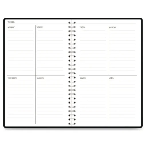 Sale Recycled Non-Dated Monthly/Weekly Fall Floral Planner - Multicolor Cover Paper & Printables