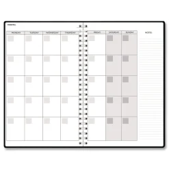 Sale Recycled Non-Dated Monthly/Weekly Fall Floral Planner - Multicolor Cover Paper & Printables