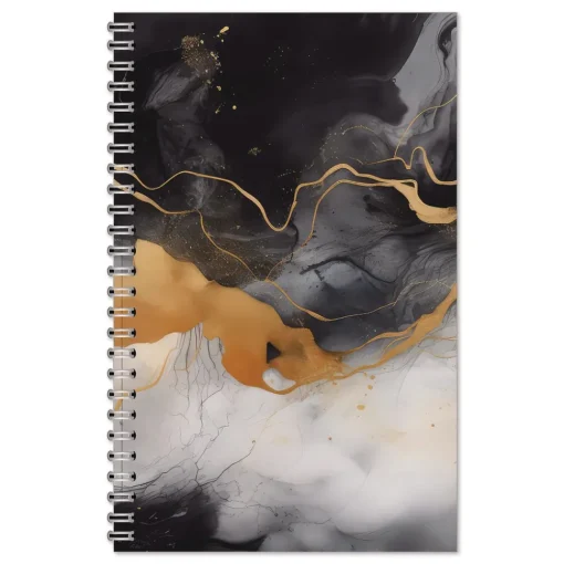Best Recycled Non-Dated Monthly/Weekly Gold and Smoke Planner - Multicolor Cover Paper & Printables