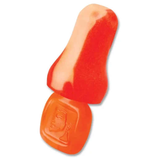 Clearance 31 dB NRR TrustFit Plus Reusable Bell Shaped Uncorded Foam Earplugs - One Size Fits Most, Orange (1000/Carton) Ear Protection