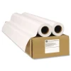 Clearance Everyday 36 in. x 75 ft. Adhesive Polypropylene Poster Rolls - Matte White (2/Pack) Paper & Printables