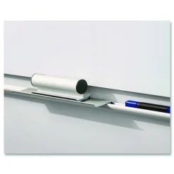 Best Clarity 72 in. x 36 in. Glass Dry Erase Board with Aluminum Trim - White Surface Office Presentation Supplies