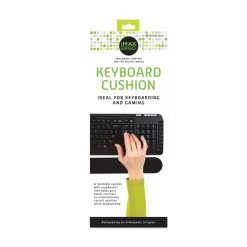 Hot 17.75 in. x 3 in. Keyboard Wrist Cushion - Black Office Furniture & Lighting