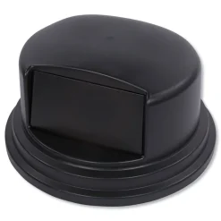 Outlet 27 in. Diameter Domed Gator Lids Domed Lid for 44 Gallon - Black Trash & Waste Bins