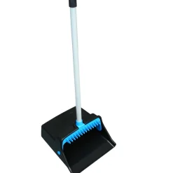 Outlet LobbyMaster 11.72 in. Wide Plastic Dust Pan - Blue/Black Cleaning & Janitorial Supplies