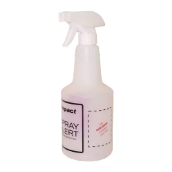 Hot 32-Pack/Carton 3-Piece/Pack 24 oz. Spray Alert System with Red/White Sprayer - Natural Cleaning & Janitorial Supplies