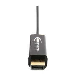 Outlet 6 ft. USB Type-C to DisplayPort Adapter - Black Office Electronics & Batteries