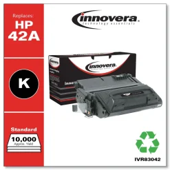 Best 10000 Page-Yield Remanufactured Toner Replacement for 42A (Q5942A) - Black Office Electronics & Batteries