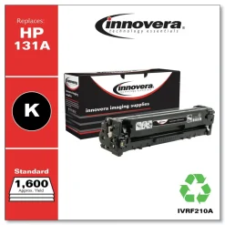 Outlet 1400 Page-Yield Remanufactured Toner Replacement for 131A (CF210A) - Black Office Electronics & Batteries