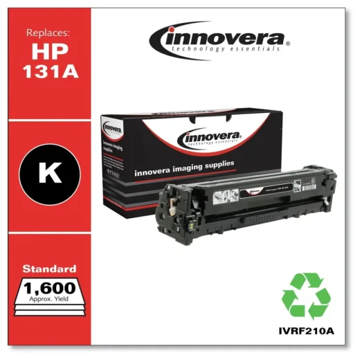 Outlet 1400 Page-Yield Remanufactured Toner Replacement for 131A (CF210A) - Black Office Electronics & Batteries
