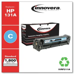 Outlet 1800 Page-Yield Remanufactured Toner Replacement for 131A (CF211A) - Cyan Office Electronics & Batteries