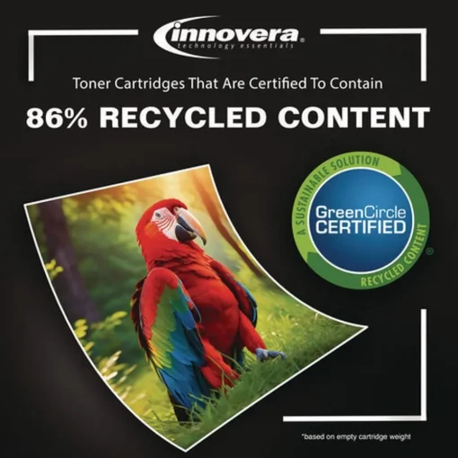 1400 Page-Yield Remanufactured Toner - Black Office Electronics & Batteries